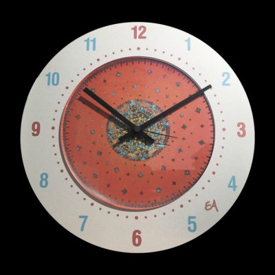 orologio da parete ceramiche artistiche di Elvio Arancio